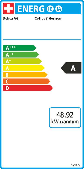 Label énergétique CoffeeB Horizon (CoffeeB)