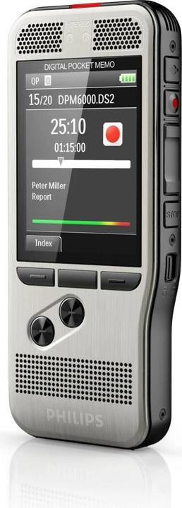 Produktbild Philips Diktier- und Wiedergabe-Set Pocket Memo DPM6700