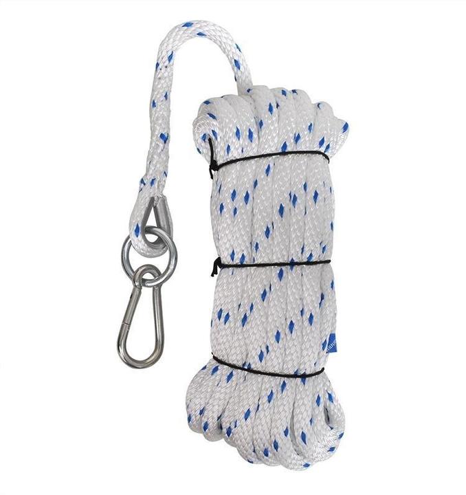 Image du produit ProPlus Câble d'ascenseur de chantier avec anneau et mousqueton (10 m)