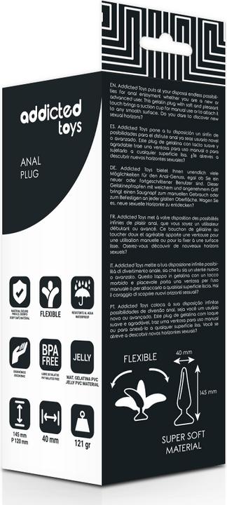 Produktbild Addicted toys ANAL PLUG 14.5CM SCHWARZ