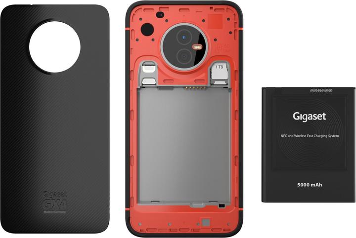 Produktbild Gigaset GX4 Outdoor (64 GB, Black, 6.10", Dual SIM, 48 Mpx, 4G)