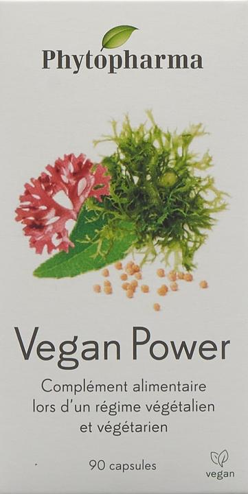 Immagine prodotto Phytopharma Potenza vegana (90 Pezzo/i, Pillole, 94 g)