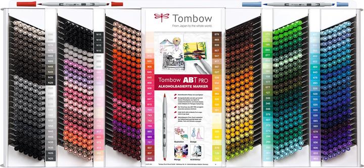 Produktbild Tombow Brush Pen Display 864x Pro (Schwarz)