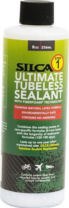 Silca Sigillante per pneumatici ULTIMATE TUBELESS, schiuma 236 ml
