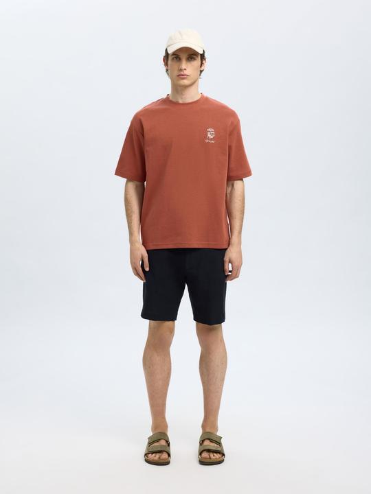Produktbild Selected Homme Loose Fit Print T-Shirt (XL)