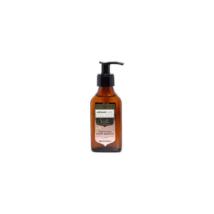 Actual product image Arganicare Organic Argan Oil and Silk Smoothing Anti Frizz Control Hair Serum Treatment 100ml (100 ml)