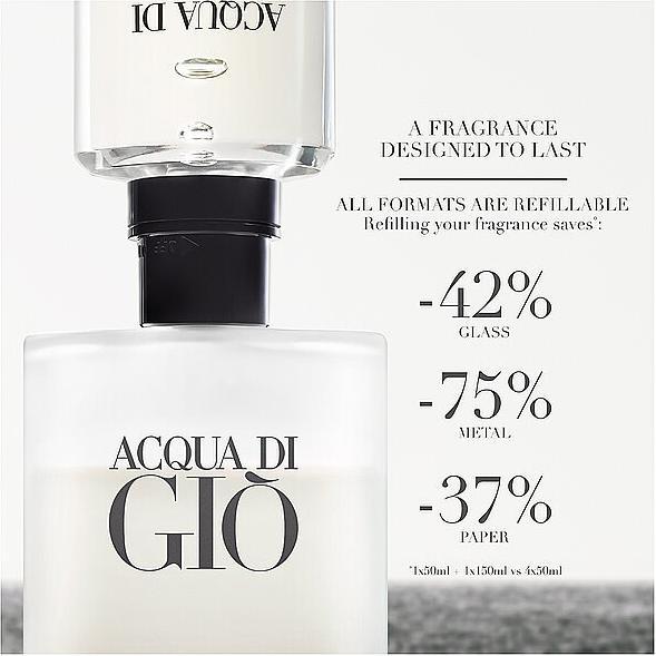 Produktbild Giorgio Armani Acqua Di Giò Eau de Toilette Refill (Eau de Toilette, 150 ml)