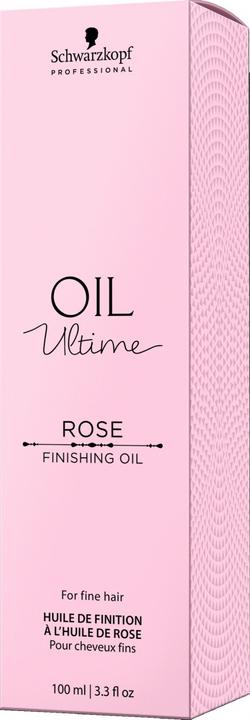 Image du produit Schwarzkopf Professional Huile Ultime - Huile de finition à la rose (100 ml)