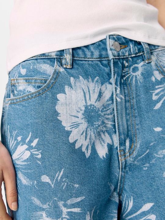 Produktbild Object Print Jeansshorts (XS)