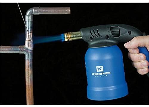 Actual product image Kemper Blowtorch with piezo ignition incl. 4 x gas cartridge, KE2019