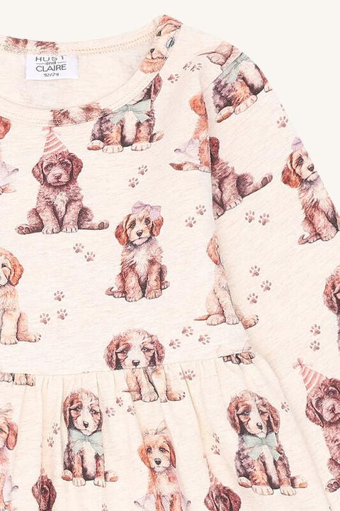 Produktbild Hust and Claire Kleid mit Hundeprint HCDonna (110)