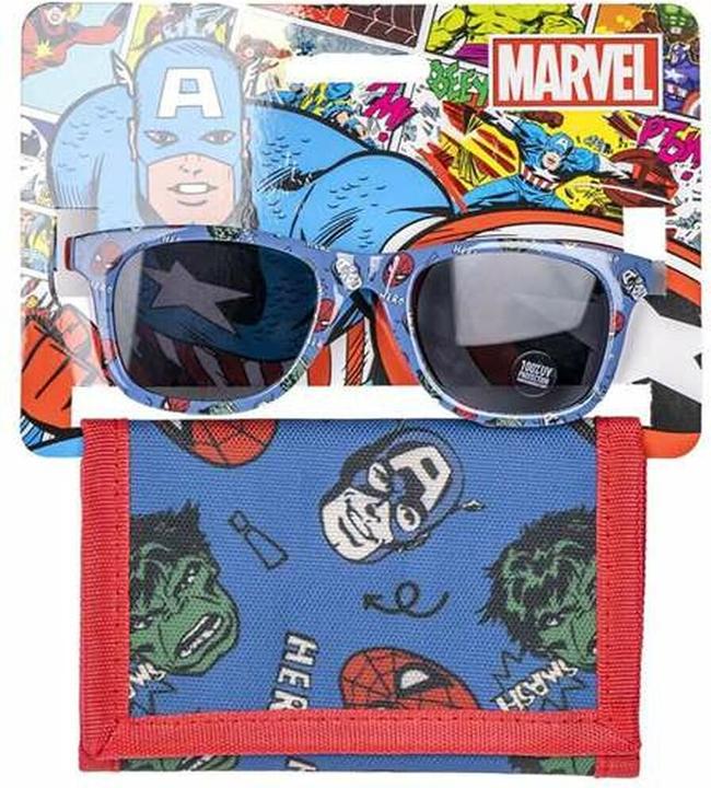 Set aus Sonnenbrille und Portemonnaie 2 Stücke Blau