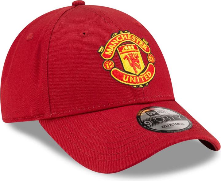 New Era 9Forty Adjustable Cap - Manchester United rot