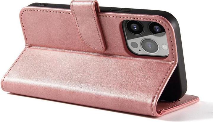 Actual product image Hurtel Magnet Case for Samsung Galaxy A34 5G Cover with Flip Wallet Stand Pink (Samsung Galaxy A34 5G)