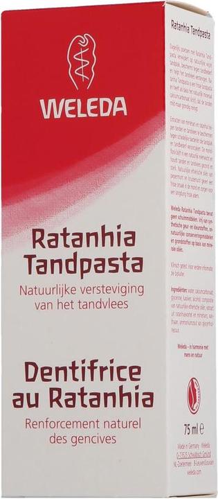 Produktbild Weleda Ratanhia-Zahncreme (75 ml)