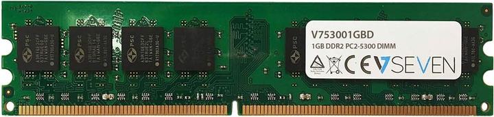 V7 V753001GBD (1 x 1GB, 667 MHz, DDR2-RAM, DIMM)