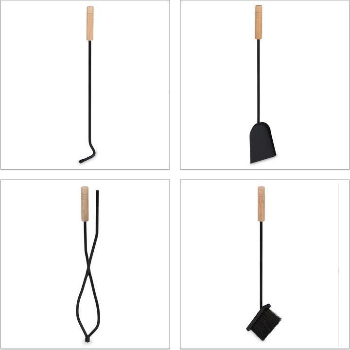 Produktbild Relaxdays Kaminzubehör Set (46 x 30 x 62.5 cm)