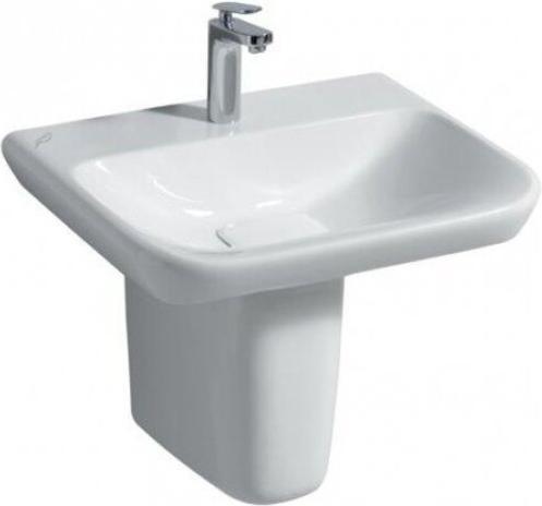Actual product image Geberit Keramag myDay ceramic drain cap 595775, white (110 mm, 90 mm)