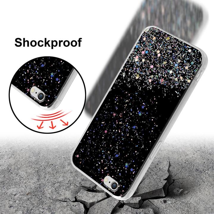 Image du produit Cadorabo Couverture TPU paillettes scintillantes (Apple iPhone 6)