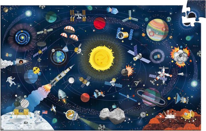 Image du produit Djeco Espace Puzzle (200 pièces)