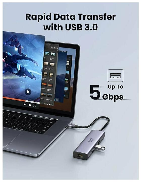Image du produit Ugreen CM512 (USB-C, 7 Ports)