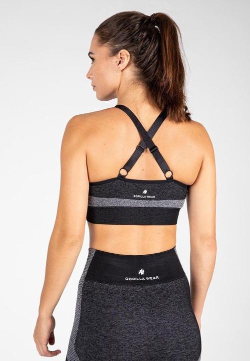 Image du produit Gorilla Wear Selah Seamless Sports Bra - noir (XS)