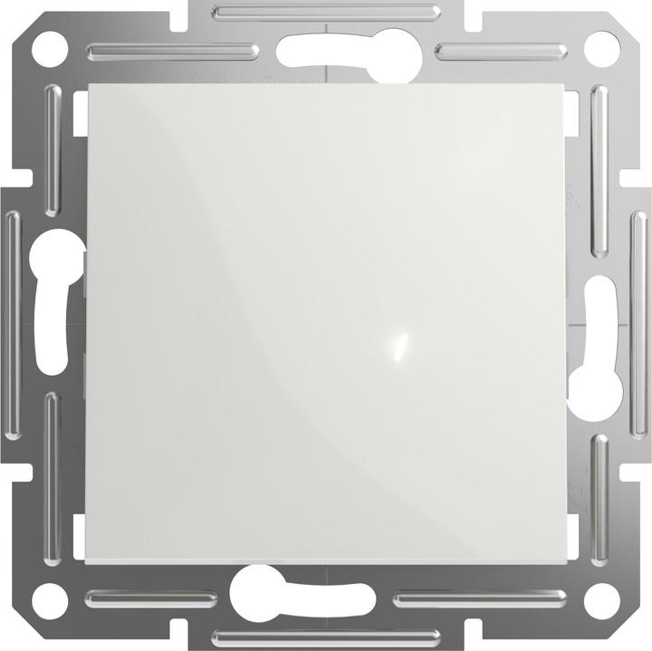 Image du produit Schneider Electric Bouton-poussoir Asfora Blanc (RAL 9003) EPH0770121D