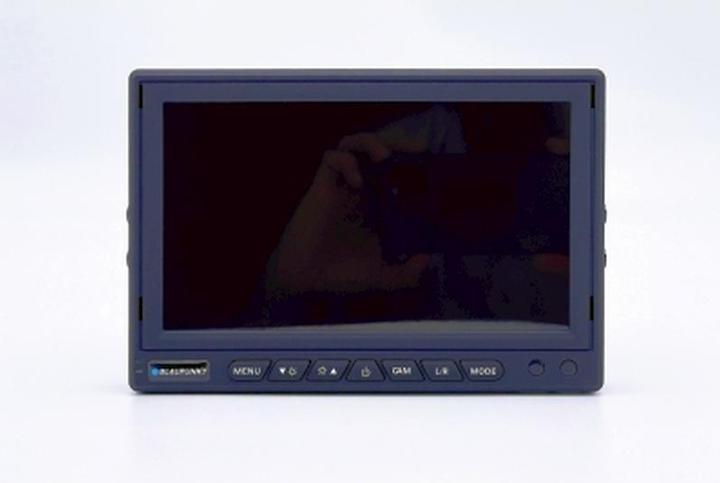 Actual product image Blaupunkt RVM 7.1 monitor for 2 rear view cameras