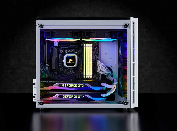 Actual product image Corsair Crystal 280X TG RGB (mATX)