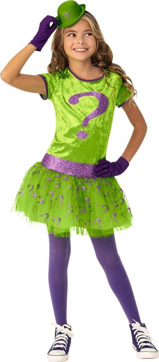 Actual product image Batman Girls Riddler Costume (128)
