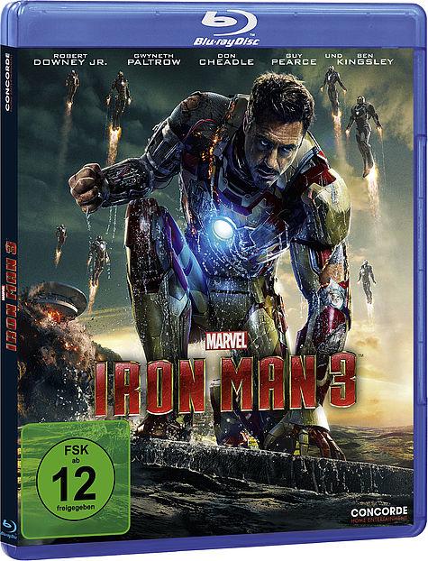 Image du produit Iron Man 3 (Blu-ray, 2013, Anglais, Allemand)