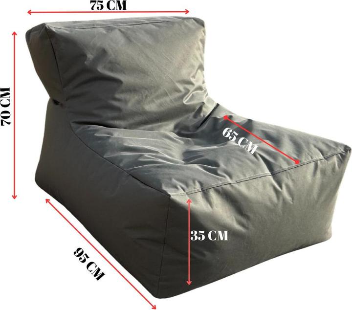 Actual product image Skye Decor Large Cedar Bean Bag