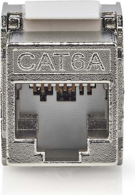 Immagine prodotto Nedis Keystone | CAT6a | presa RJ45 | S/FTP | metallo | scatola (S/FTP, CAT6a, 0.04 m)