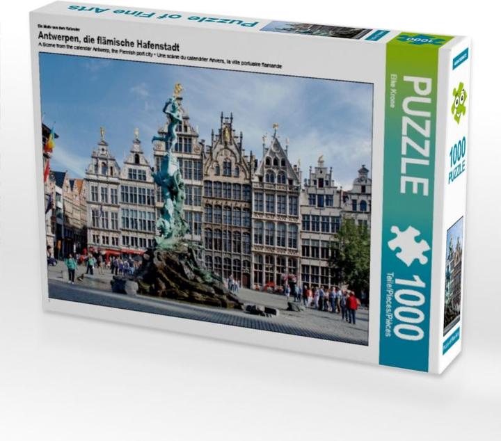 Produktbild Ein Motiv aus Dem Kalender Antwerpen, die flämische Hafenstadt 1000 Teile Puzzle Quer (1000 Teile)