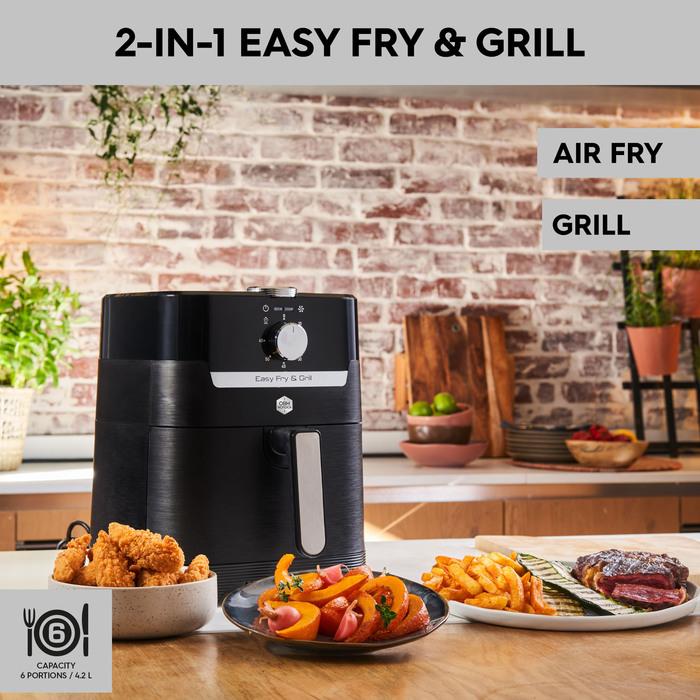 Produktbild SEB OBH Nordica AG5018S0, Deep fryer, 4.2 L, 200 °C, 6 person(s), 60 min, Double