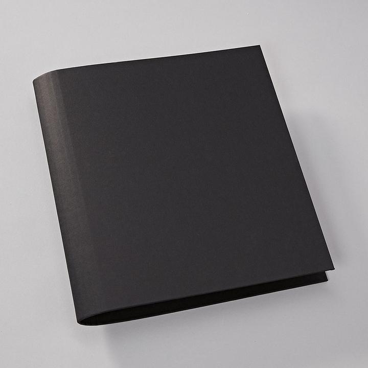 Image du produit Semikolon Classeur à anneaux photo noir (A4, 60 mm)