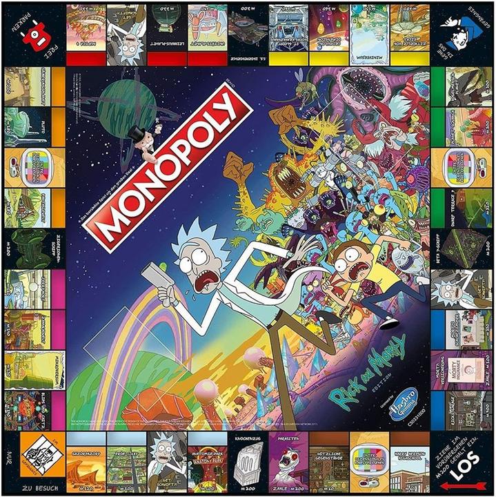 Produktbild Hasbro Monopoly Rick Morty (Deutsch)