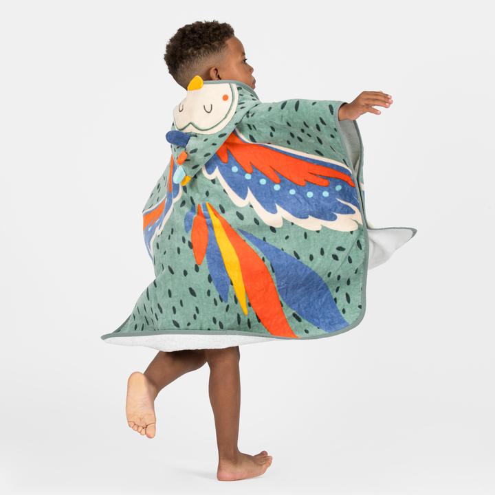 Immagine prodotto Nabaiji Bade-Poncho Baby - Papagei grün (95 C)