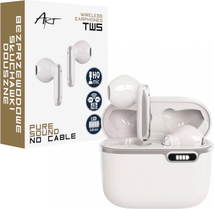 Actual product image Art BT With HQ Microphone TWS USB-C white (No noise cancelling, Wireless)