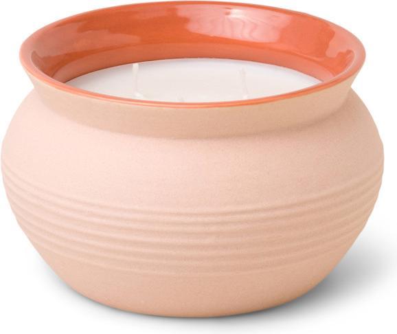 Paddywax Santorini 13Oz Pink Ceramic Black Fig & Olive (368 g)