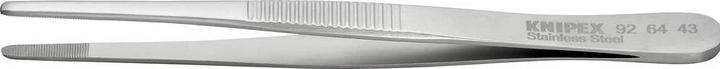 Actual product image Knipex Precision Tweezers blunt shape 92 64 43