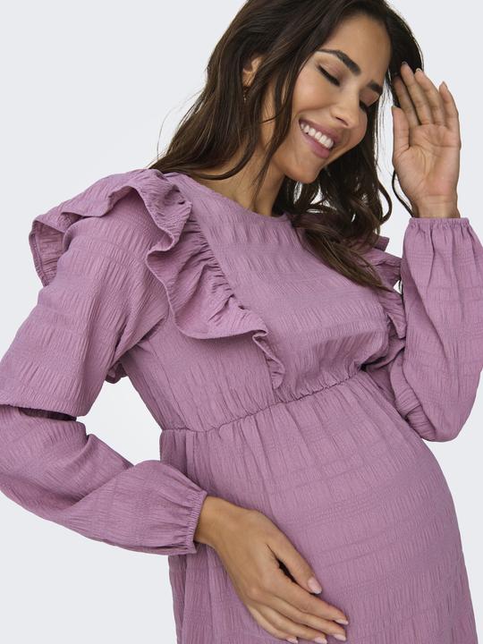 Actual product image Only Maternity Tunic with half button placket (M)