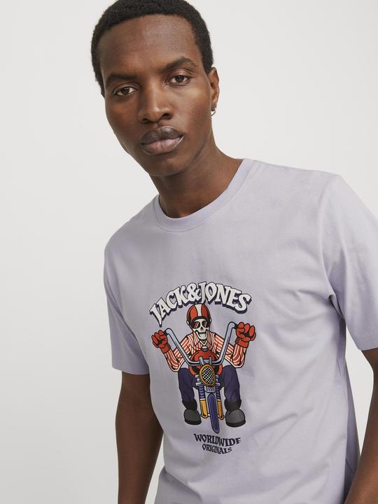 Produktbild Jack & Jones Gedruckt Rundhalsausschnitt T-shirt T-shirt (XS)