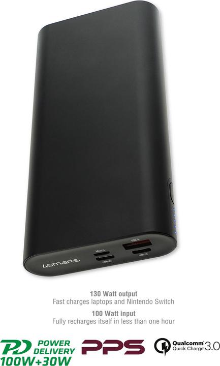 Produktbild 4smarts Enterprise 2 (20000 mAh, 130 W, 74 Wh)
