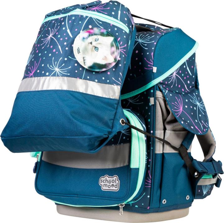 Produktbild School-Mood Timeless Pro Schulranzen-Set 7-teilig (23.50 l)