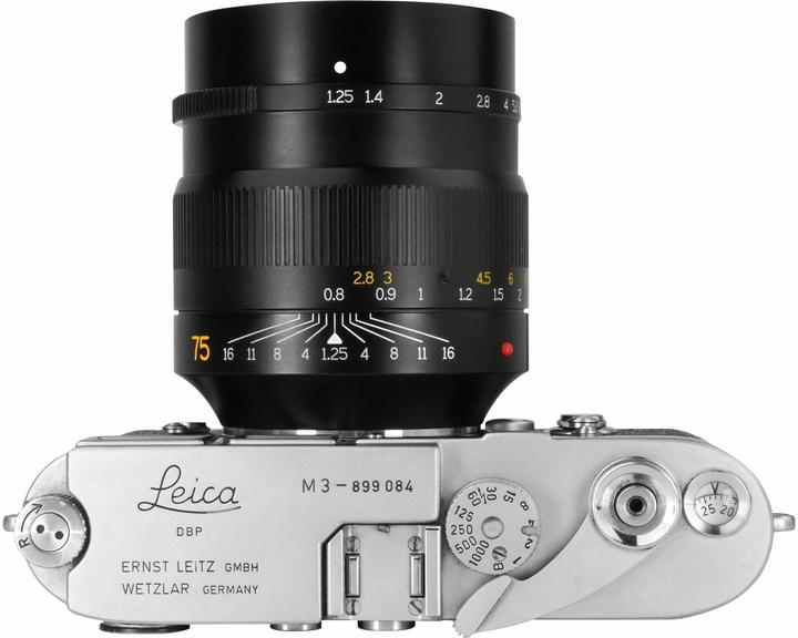 Image du produit 7artisans 75mm F1.25 Leica M (Leica M, Plein format)