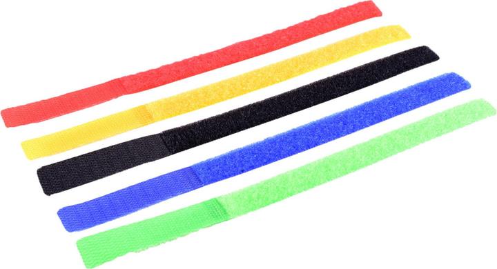 Image du produit Shiverpeaks 18-10003 strap cable tie Noir (Serre-câbles velcro, 215 mm, 5 pcs)