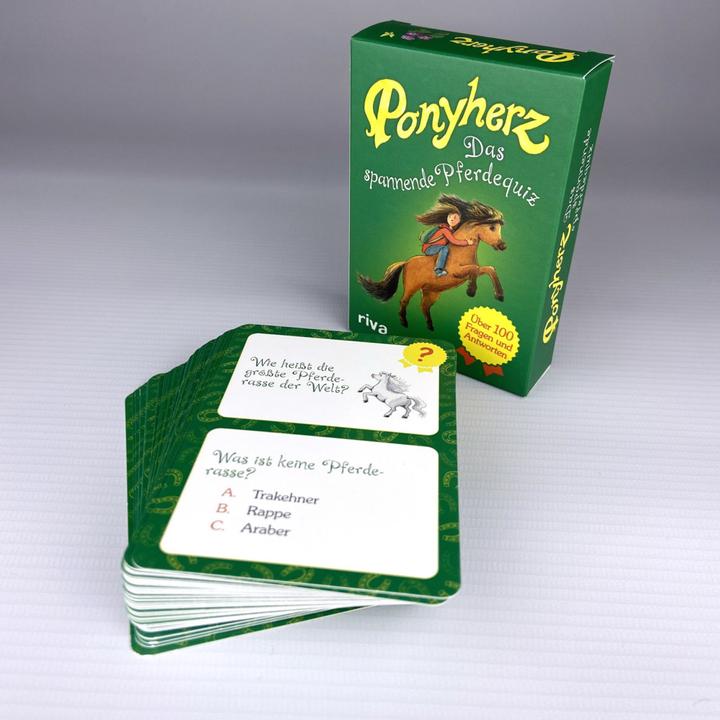 Produktbild Ponyherz - Das spannende Pferdequiz (Deutsch)