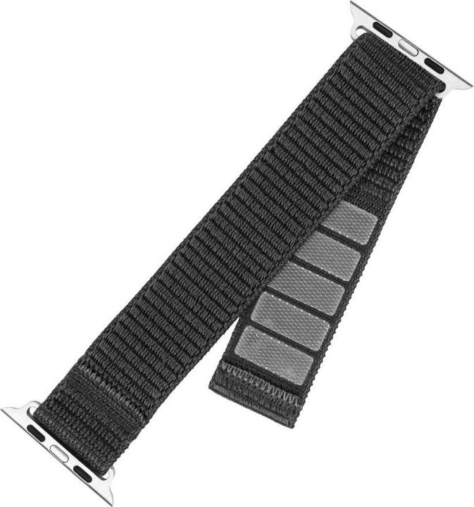 Produktbild Fixed Nylonband für Apple Watch 42/44/45/46/49 mm, grau (Nylon)