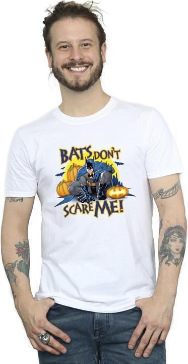 Immagine prodotto Maglietta Batman Bats Don't Scare Me Uomo (4XL)